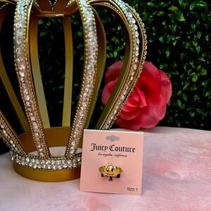 🩷🍒Juicy couture royal crown ring